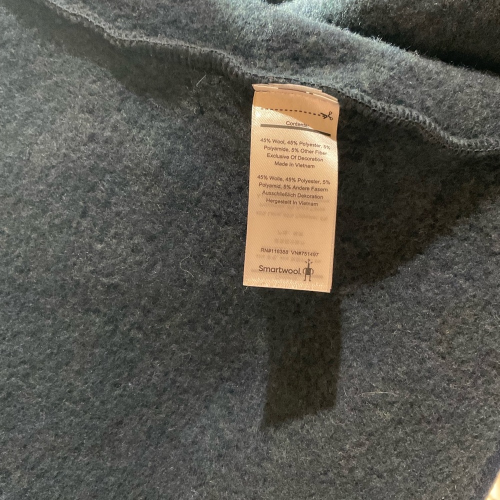 Smartwool women’s blue Crewneck Sweater xl - Picture 7 of 7